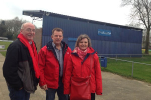 PvdA bezoekt sportverenigingen Ossenkoppelerhoek